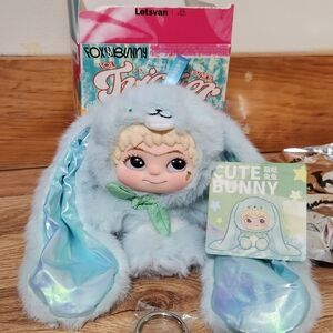 Wakuku Trick Or Treat Bunny Blindbox Plush Keychain NEW